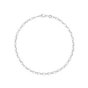 Medium Twist Anklet in Sterliing Silver