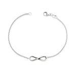 Petite Infinity Bracelet in Sterling Silver