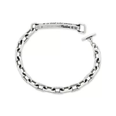 Armed with Strength Bracelet in Sterling Silver - Image 3