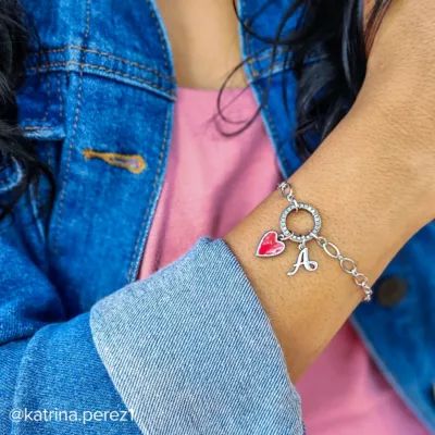 Ornate Circlet Changeable Charm Bracelet in Sterling Silver - Image 4