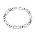 Figaro Bracelet in Sterling Silver