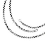 Extra Heavy Box Chain in Sterling Silver