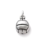 Volleyball Charm in Sterling Silver