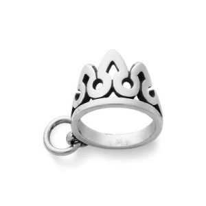 Tiara Charm in Sterling Silver