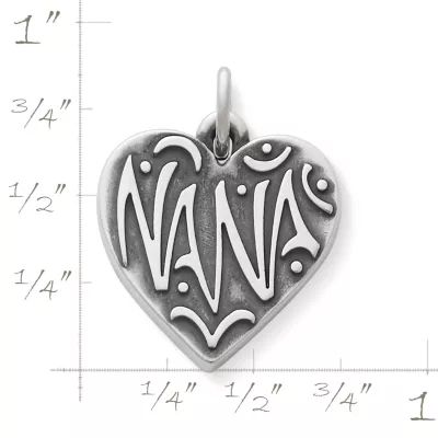 "Nana" Charm in Sterling Silver - Image 2