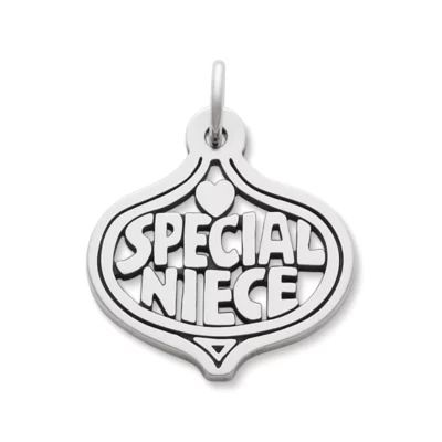 "Special Niece" Charm in Sterling Silver
