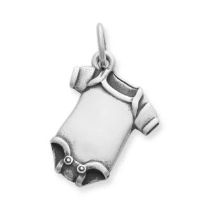 Baby-Tee Charm in Sterling Silver