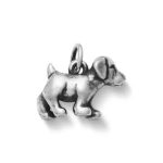 Puppy Charm in Sterling Silver