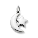 Starry Night Charm in Sterling Silver