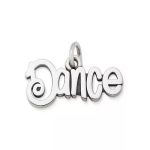 "Dance" Charm in Sterling Silver