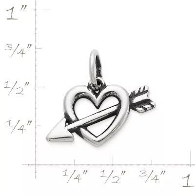 Love's Arrow Charm in Sterling Silver - Image 2