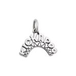 Kickapoo Hill Charm in Sterling Silver