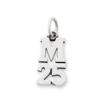 Camp Mystic Year Charm in Sterling Silver