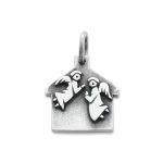 Angels Attic Charm in Sterling Silver