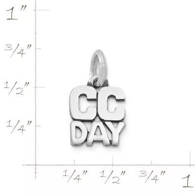 C C Day Charm in Sterling Silver - Image 2
