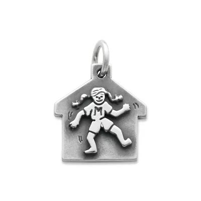 Wiggle Inn Charm in Sterling Silver