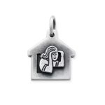Look Out Cabin Charm in Sterling Silver