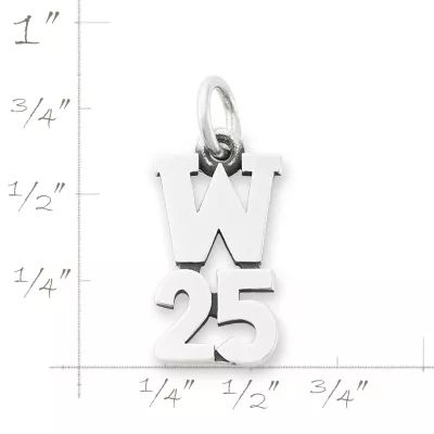 Camp Waldemar Year Charm in Sterling Silver - Image 3