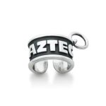 Aztec Tribal Charm in Sterling Silver