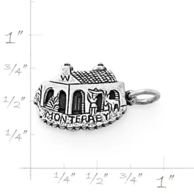 Monterrey Cabin Charm in Sterling Silver - Image 2