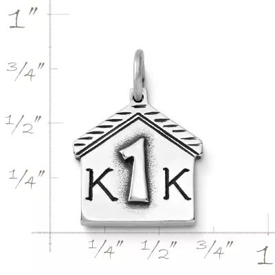 Cabin Number Charm in Sterling Silver - Image 2