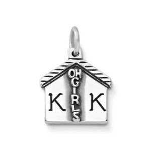 Oh Girls Charm in Sterling Silver