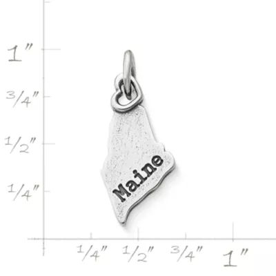 My "Maine" Charm in Sterling Silver - Image 3
