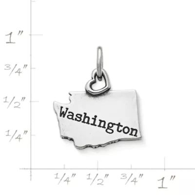 My "Washington" Charm in Sterling Silver - Image 3
