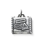 World Traveler Charm in Sterling Silver