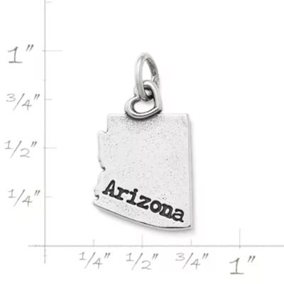 My "Arizona" Charm in Sterling Silver - Image 3