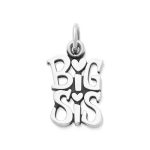 "Big Sis" Charm in Sterling Silver