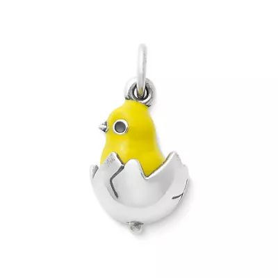 Enamel Chicks Rule Charm in Sterling Silver - Image 2