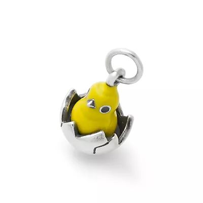 Enamel Chicks Rule Charm in Sterling Silver - Image 3