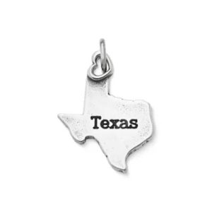 My "Texas" Charm in Sterling Silver