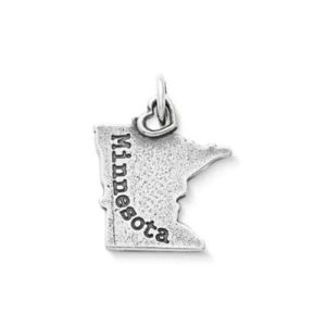 My Minnesota Charm in Sterling Silver