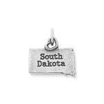 My South Dakota Charm in Sterling Silver