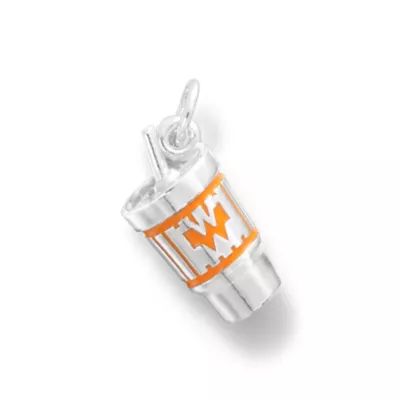 Enamel Whataburger Cup Charm in Sterling Silver