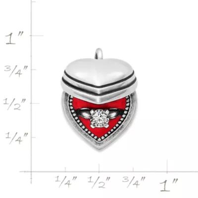 Enamel Say I Do Charm in Sterling Silver - Image 4