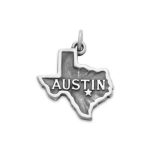 "Austin" Charm in Sterling Silver