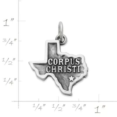"Corpus Christi" Charm in Sterling Silver - Image 4