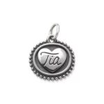 Tia Charm in Sterling Silver