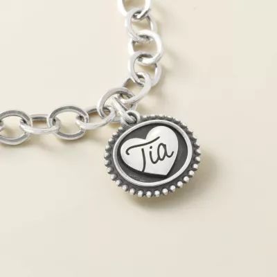 Tia Charm in Sterling Silver - Image 2