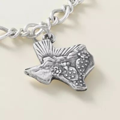 Texas Landscape Charm in Sterling Silver - Image 2