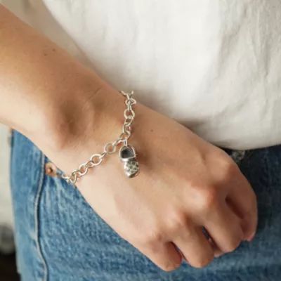 Love My Clogs Charm in Sterling Silver - Image 4