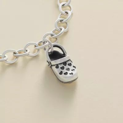 Love My Clogs Charm in Sterling Silver - Image 3