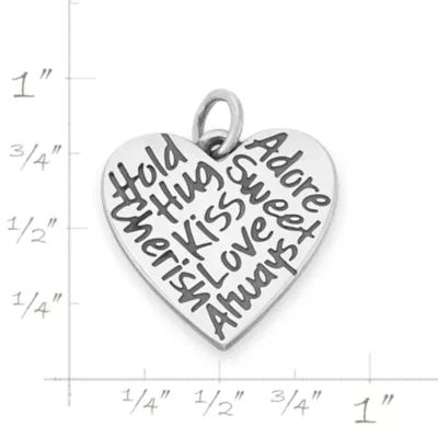 Love Words Charm in Sterling Silver - Image 4
