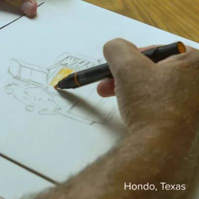 Enamel Whataburger Original A-Frame Charm in Sterling Silver - Image 7