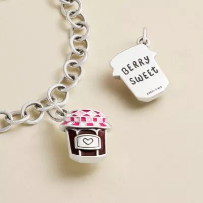 Enamel Berry Sweet Charm in Sterling Silver - Image 3