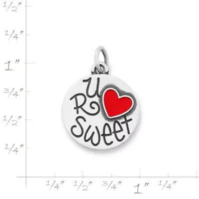 Enamel U R Sweet Lollipop Charm in Sterling Silver - Image 6
