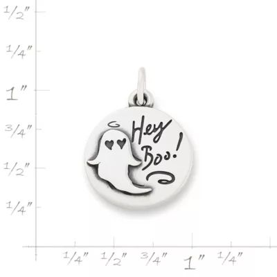 Hey Boo! Charm in Sterling Silver - Image 4